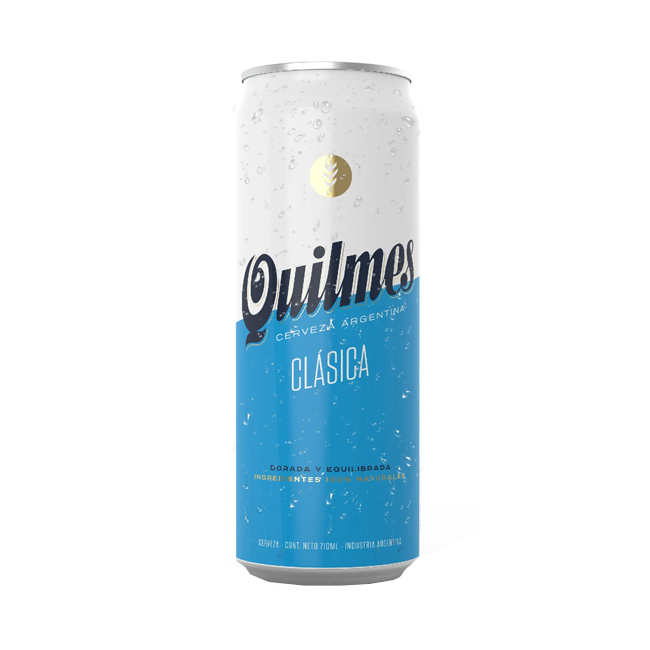 Cerveza Quilmes Latón 710cc (12 unidades)
