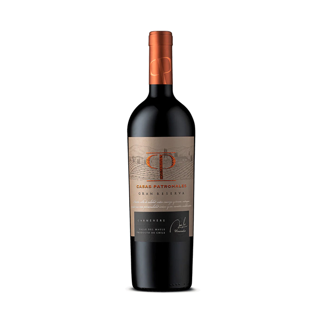 Vino Casas Patronales Gran Reserva Carmenere 750cc