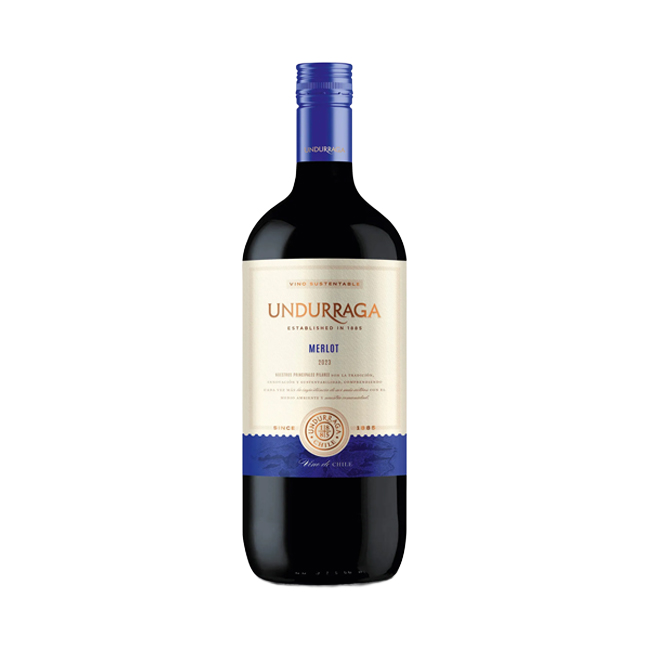 Botellón Undurraga Merlot 1.5L (6 unidades)
