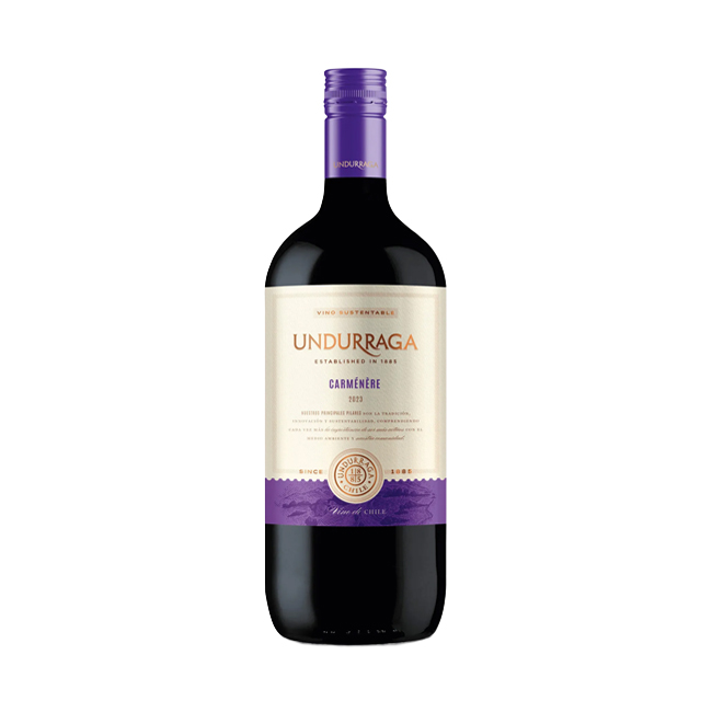 Botellón Undurraga Carmenere 1.5L (6 unidades)
