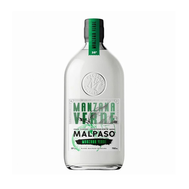 Pisco Mal Paso Manzana Verde 35° 750cc