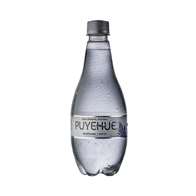 Agua Puyehue Con Gas 500cc (12 unidades)
