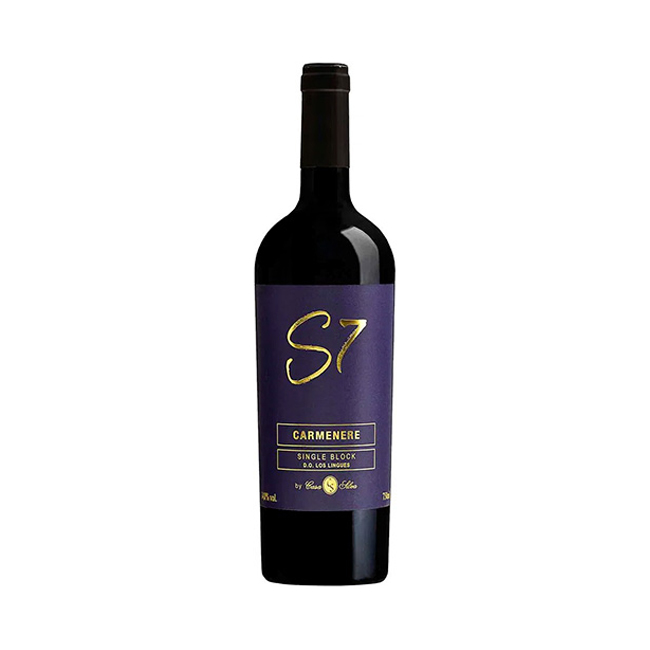 Vino Casa Silva S7 Single Block Carmenere 750cc