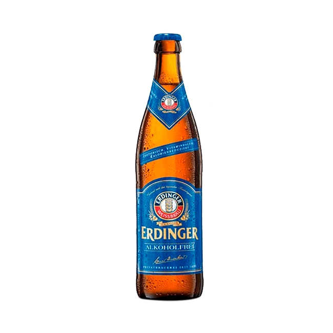 Cerveza Erdinger Sin Alcohol 500cc (12 Unidades)