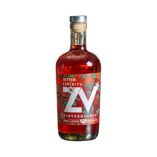 Espíritu Zinvergüenza 750cc Sin Alcohol Bitter