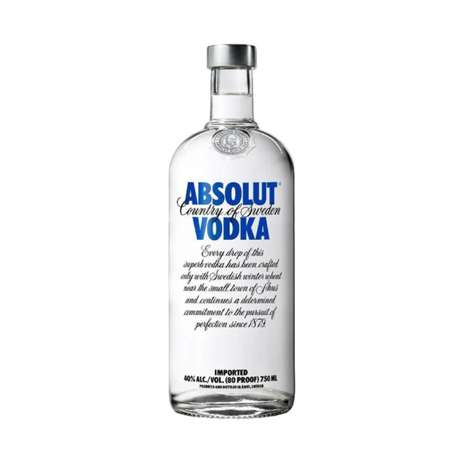 Vodka Absolut Original 750cc