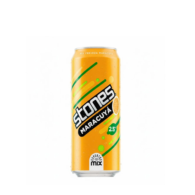 Cerveza Maracuyá Stones Lata 470cc (24 Unidades)