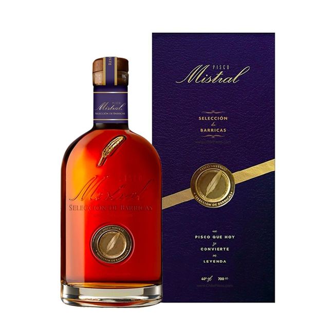 Pisco Mistral Selección de Barricas 700cc