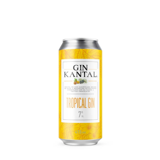 Gin Kantal Tropical Lata 470cc (12 Unidades)