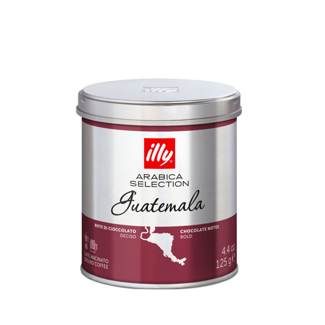 Café Illy Molido Arabica Selección Guatemala Lata 125gr