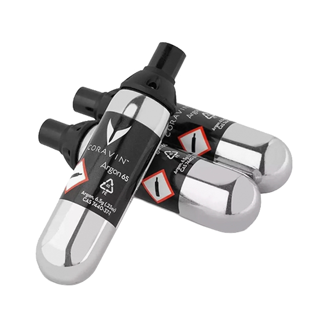 3 Cápsulas de Argón Coravin Pure