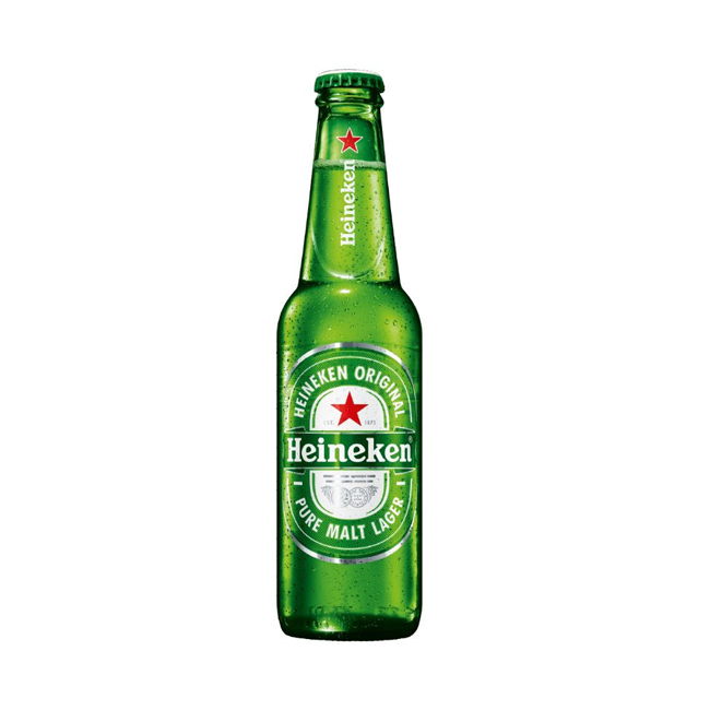 Cerveza Heineken Granel Botellín 330cc (24 Unidades)